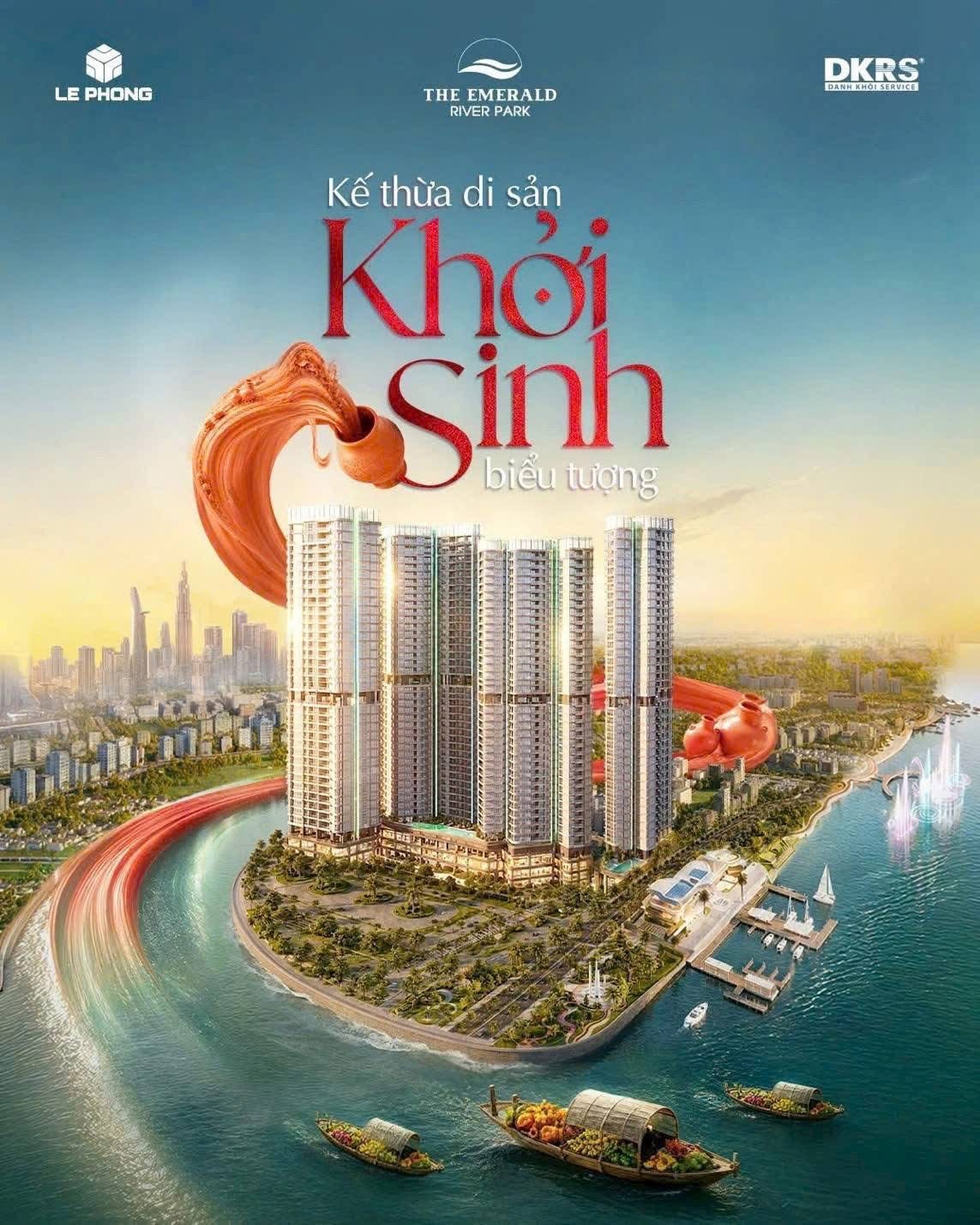 the emerald River Park kế thừa di sản khởi sinh